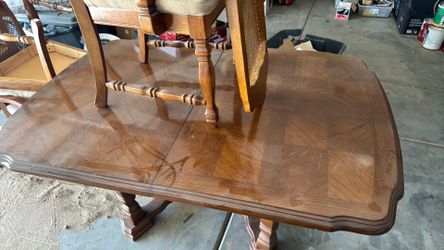 Wood Table set