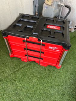 PACKOUT 22 in. Modular 3-Drawer Tool Box with Metal Reinforced Corners