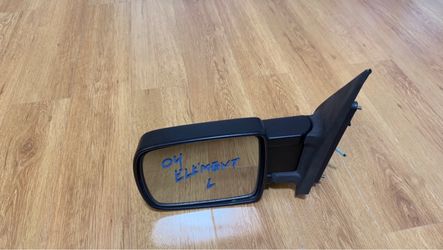 2004 Honda Element Driver Side LH Power Mirror Black - US Auto