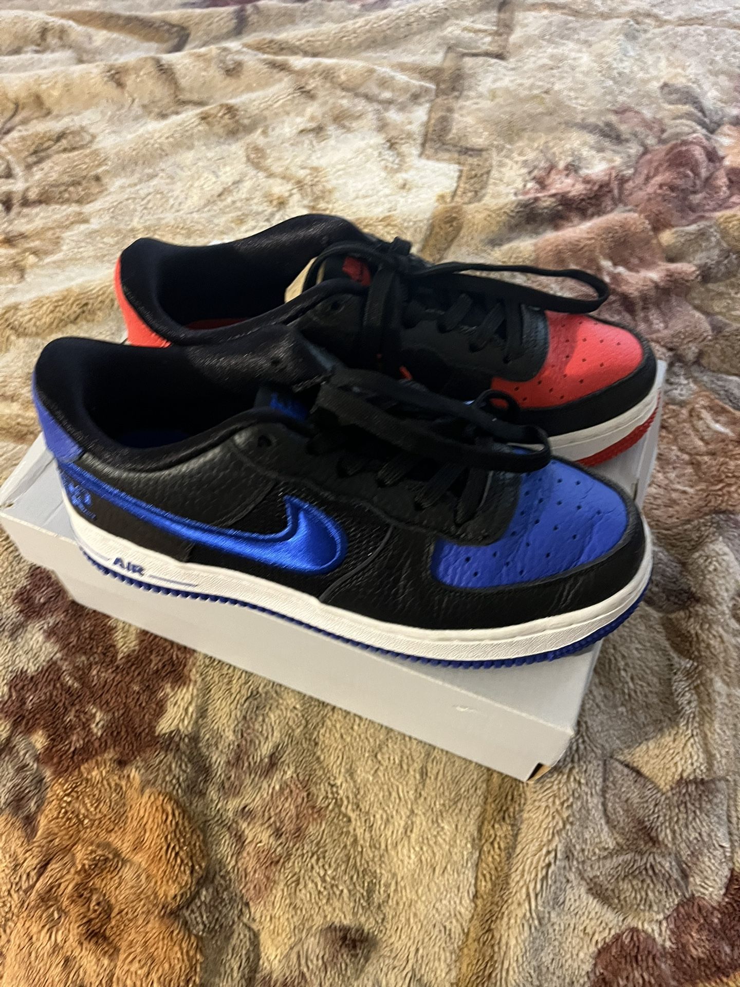 Blue And Red Nike