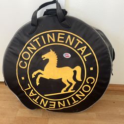 Protective Wheel Bag. Holds Two 700cc Wheels. Wheels Not Included. They Have Already Been Sold.