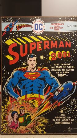 Superman Issue 300 Posterboard