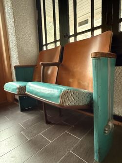 Vintage 1939/1940 theater chairs