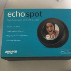 Echo Spot - Brand New 
