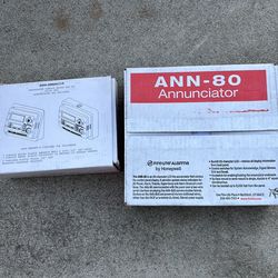 Annunciator for fire alarm panels