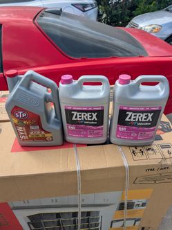 Free anti freeze and motor oil
