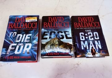 David Baldacci 6:20 Man Series (3) books