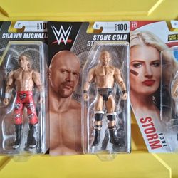 Wwe Figures Set Of 3