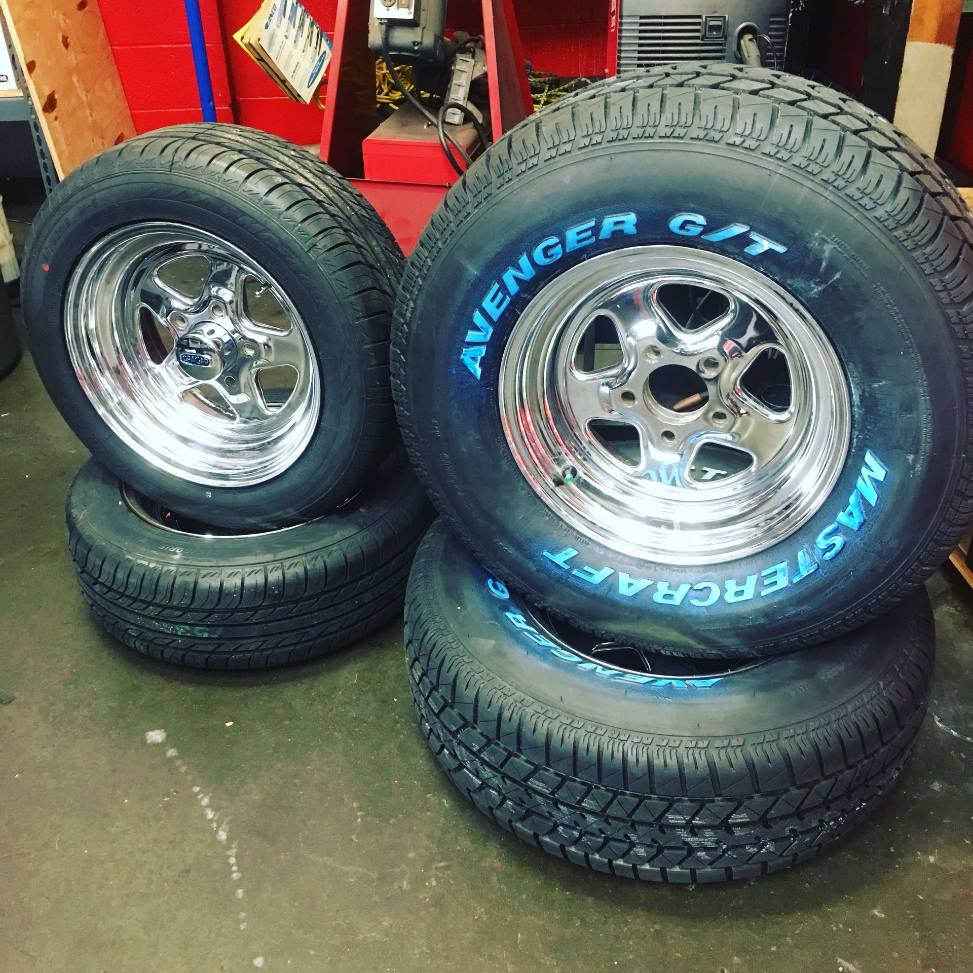 Cragar rims 15x7