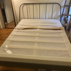 IKEA Queen Bed Frame & Box Spring