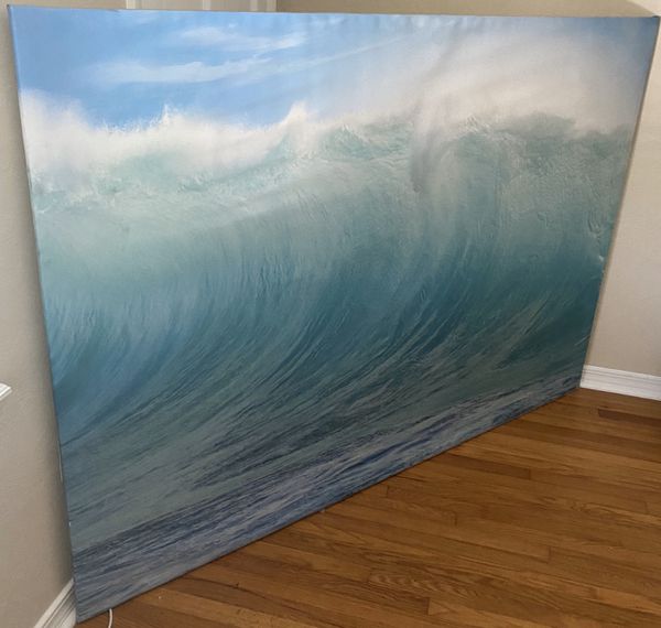 IKEA Wave Canvas LARGE 55x78” for Sale in Orlando, FL - OfferUp