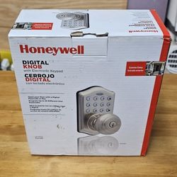 Honeywell Digital Knob with Electronic Keypad. 