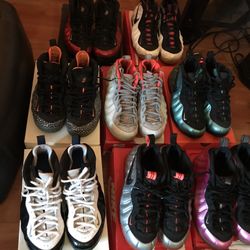 Foamposite Nike Size 10 $100 Each