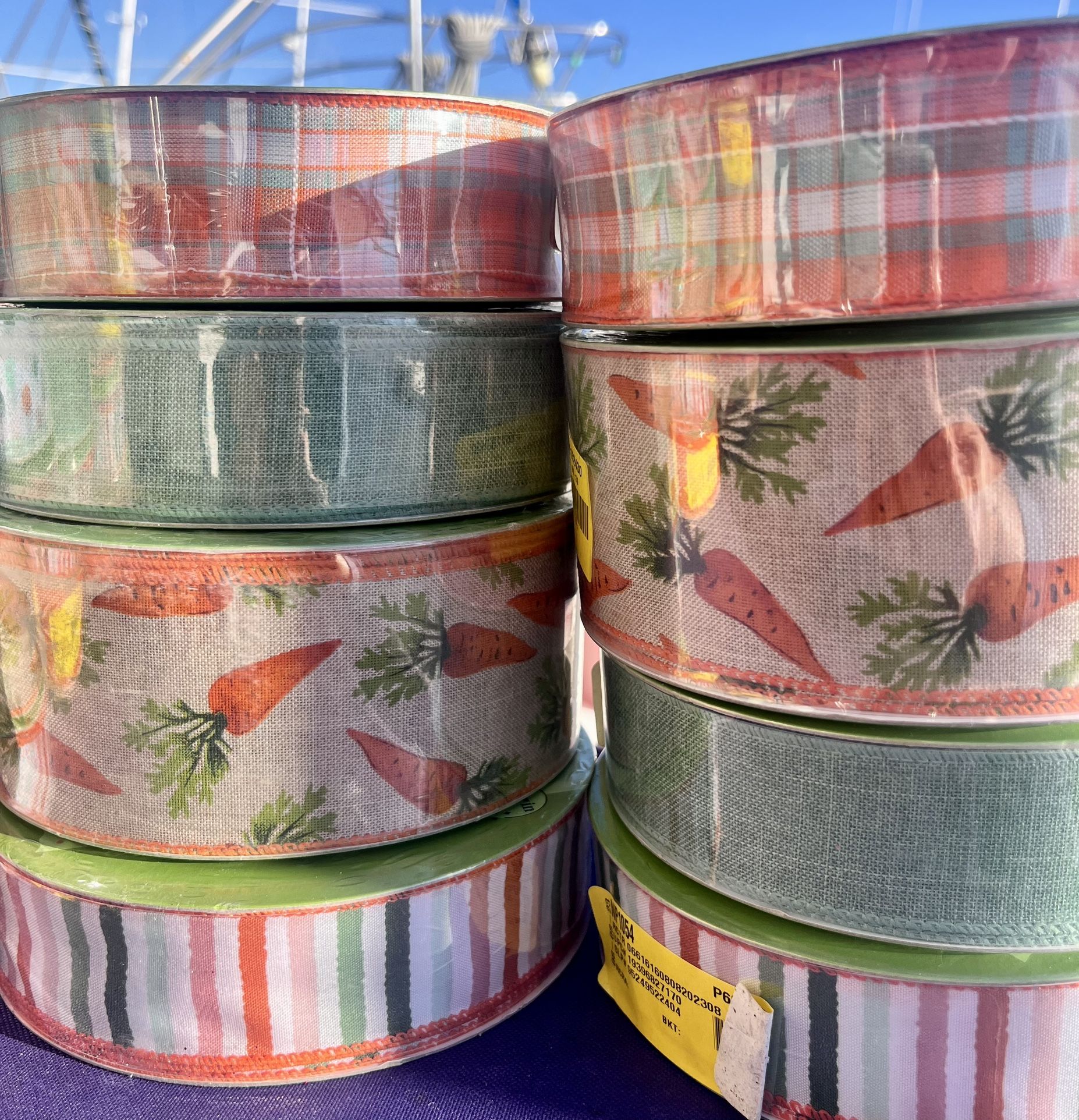 Members Mark 50yrd Rolls Easter Ribbon