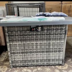 44 Inch Propane Gas Fire Pit Table