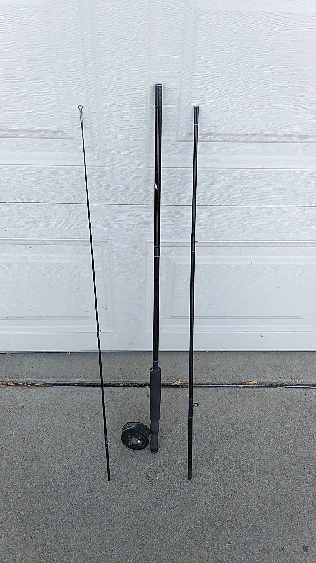 Three-piece Martin fly fishing rod and reel $25 Fontana