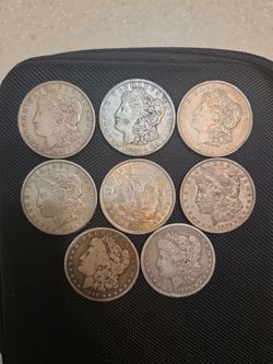 Morgan Silver Dollars.  $52 each.  5 or more $48 each