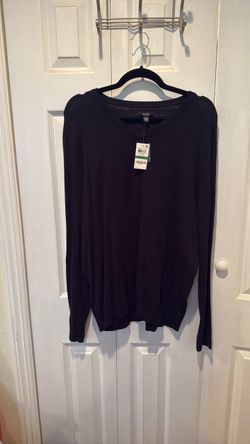Mens black Alfani sweater
