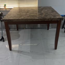 Pub Style Dining Table with 4 Chairs