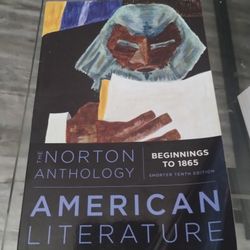 The North Anthology Of American Literature Volume 1( beginnings-1865)