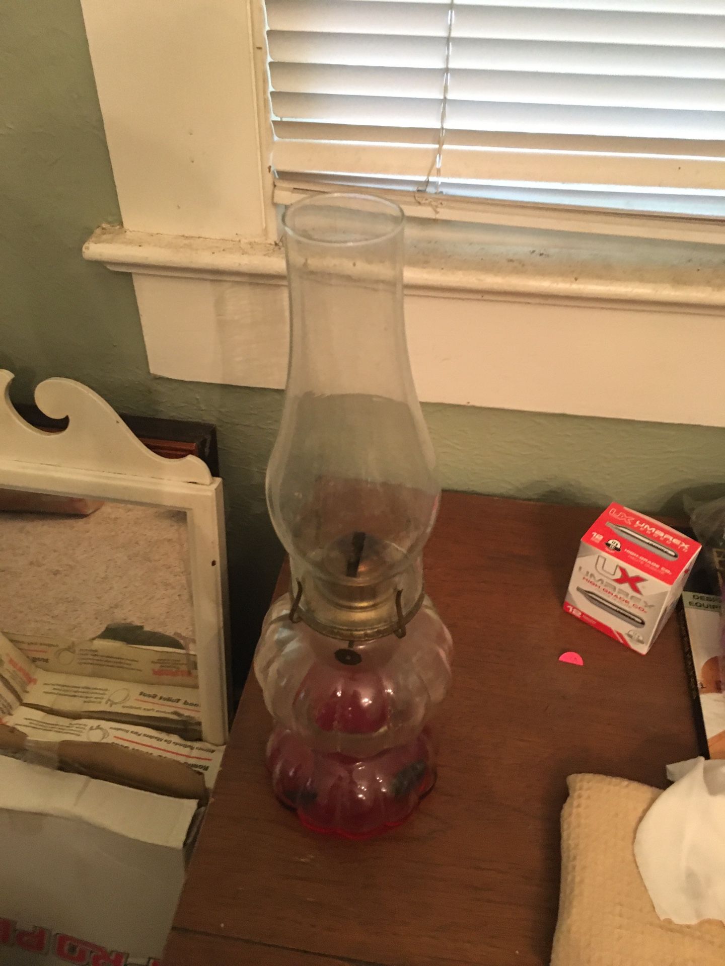 Old oil lamp