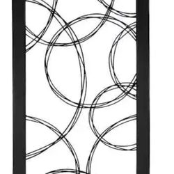 26” Metal & Wood Outdoor Wall Decor