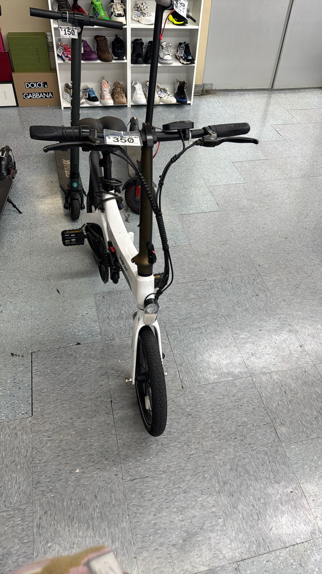 JupiterBike Discovery X5 Folding Electric Bike.