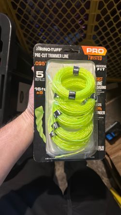 Rino-Tuff Pro Twisted Pre-Cut Trimmer Line