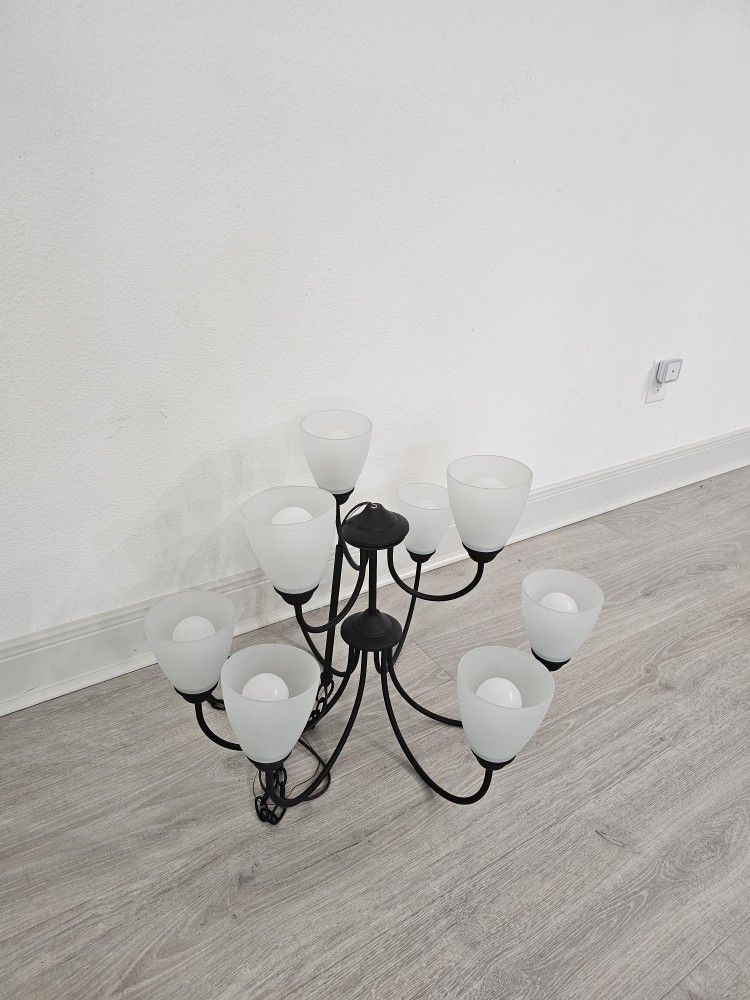 Kichler Lighting Jolie 9- Light Chandelier With Bulbs