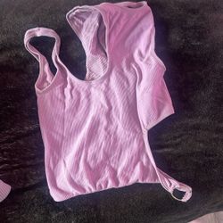 Cropped Pink Body Shirt