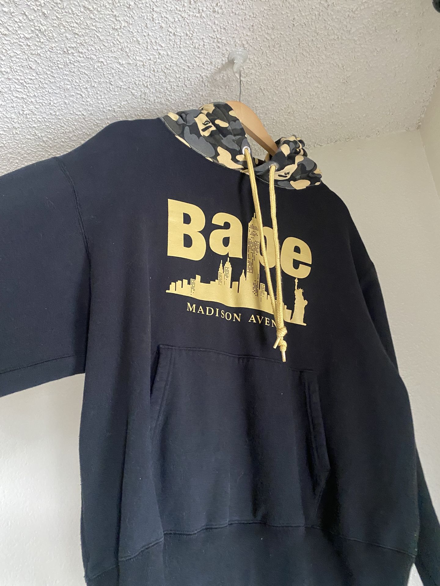 BAPE Madison Ave Exclusive Camo Logo Hoodie