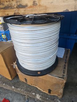 New GENSPEED Category Cable: 1,000 ft Cable Lg, 4PR,24 AWG, Riser, White, PVC, Std, (contact info removed)E, 5e, Shielded

