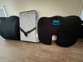 Seat/ back support cushions