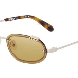 Off-White OERI13M 7662 60 Rimless Sunglasses –Authentic