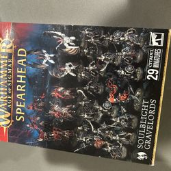 Warhammer Soul Blight Gravelord Spear Head Complete 