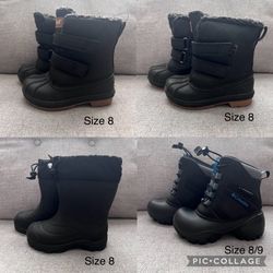 Toddler Snow Boots Size 8