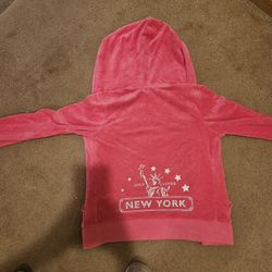 Juicy Couture velour hoodie