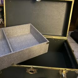 Old Fashion Military Chest From West Point