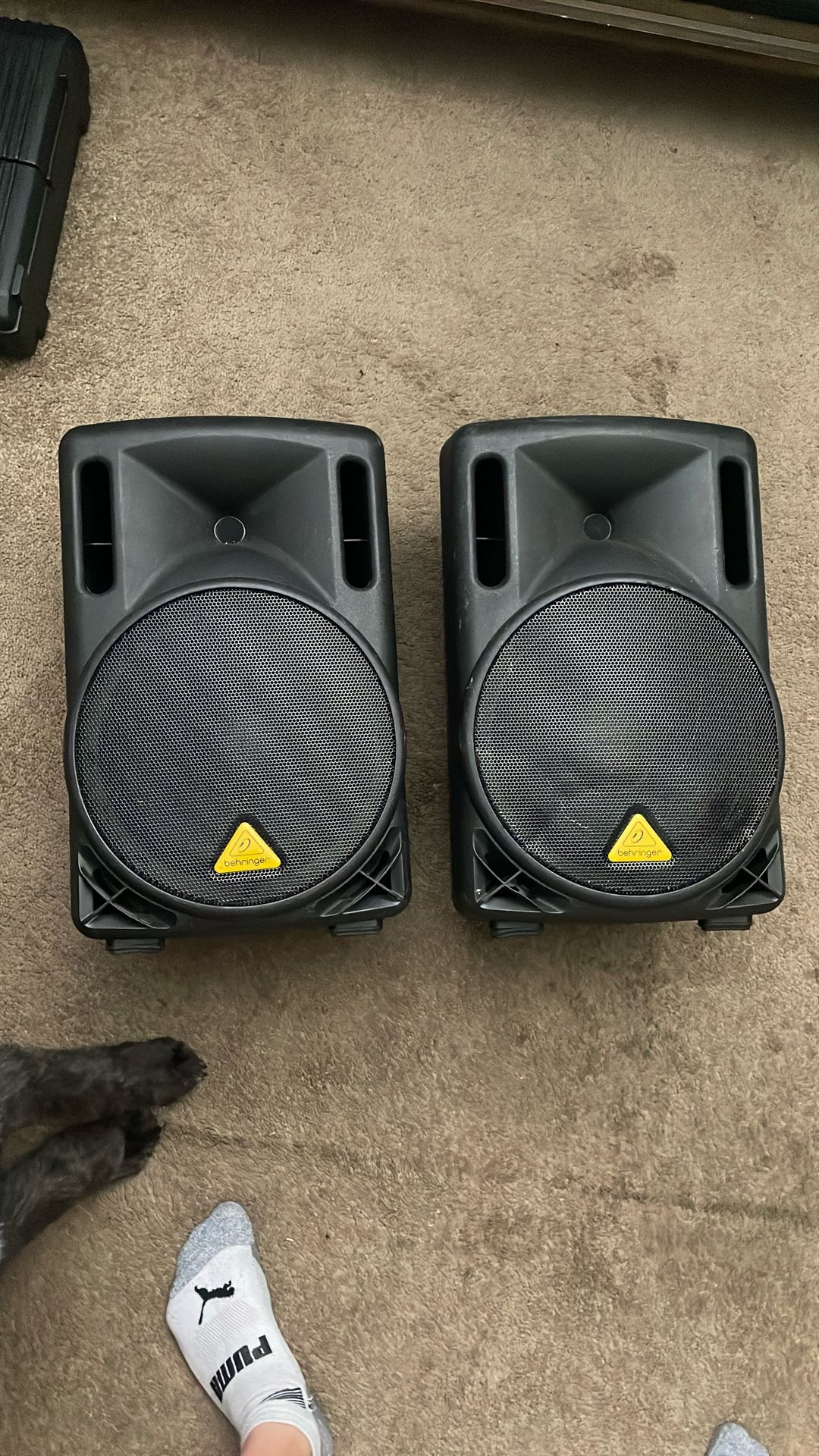 Behringer 210 Eurolive PA Speakers