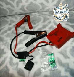 Pinzas de pasar corriente adaptado a Milwaukee