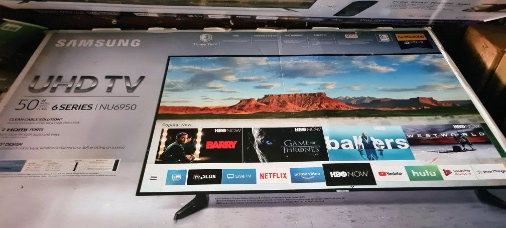 Samsung 50 Inch Uhd TV - 6 Series