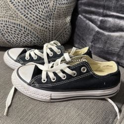 Black Converse All Star trainers #sneakers #converse  Youth size 11.5 unisex