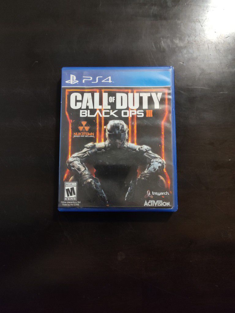 PS4 Call Of duty
