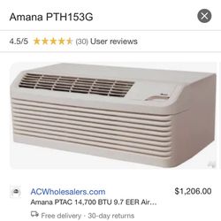Amana Air Condition With Heat