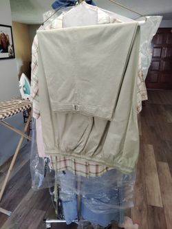 Pants Olive Green Plus Size