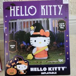 Hello Kitty Cat  Halloween Inflatable Decoration 