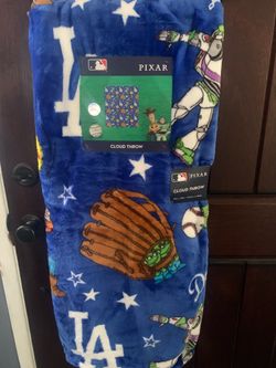 Toy Story Dodgers Blanket