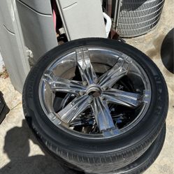 305/40R22 Wheels/Rims And Tire Chevy 6 Lug Pattern