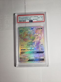 Guardians Rising 149 Full Art Primarina GX Secret PSA 9