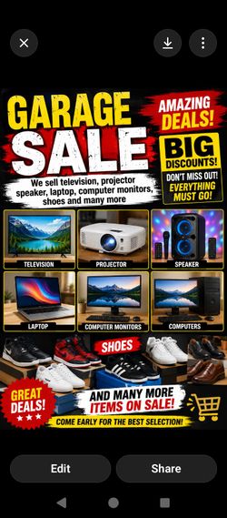 BIG GARAGE SALE